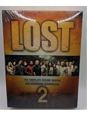 Lost: The Complete Second Season 2 The Extended Experience (DVD Set) New Sealed